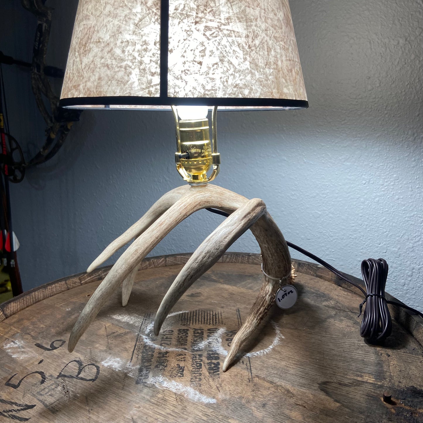 Real Antler Lamp