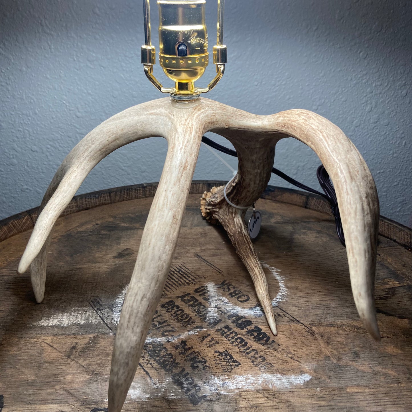 Real Antler Lamp