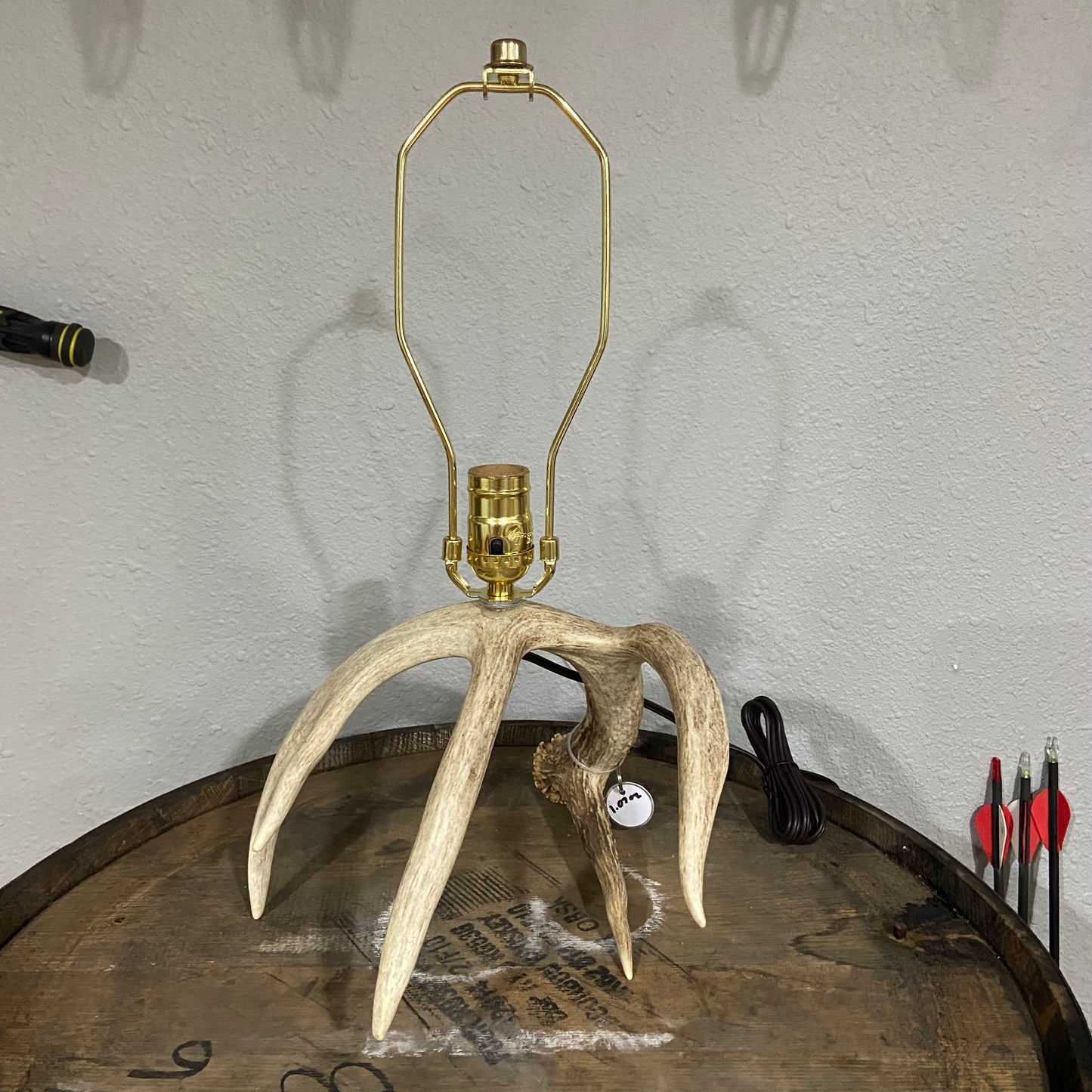 Real Antler Lamp