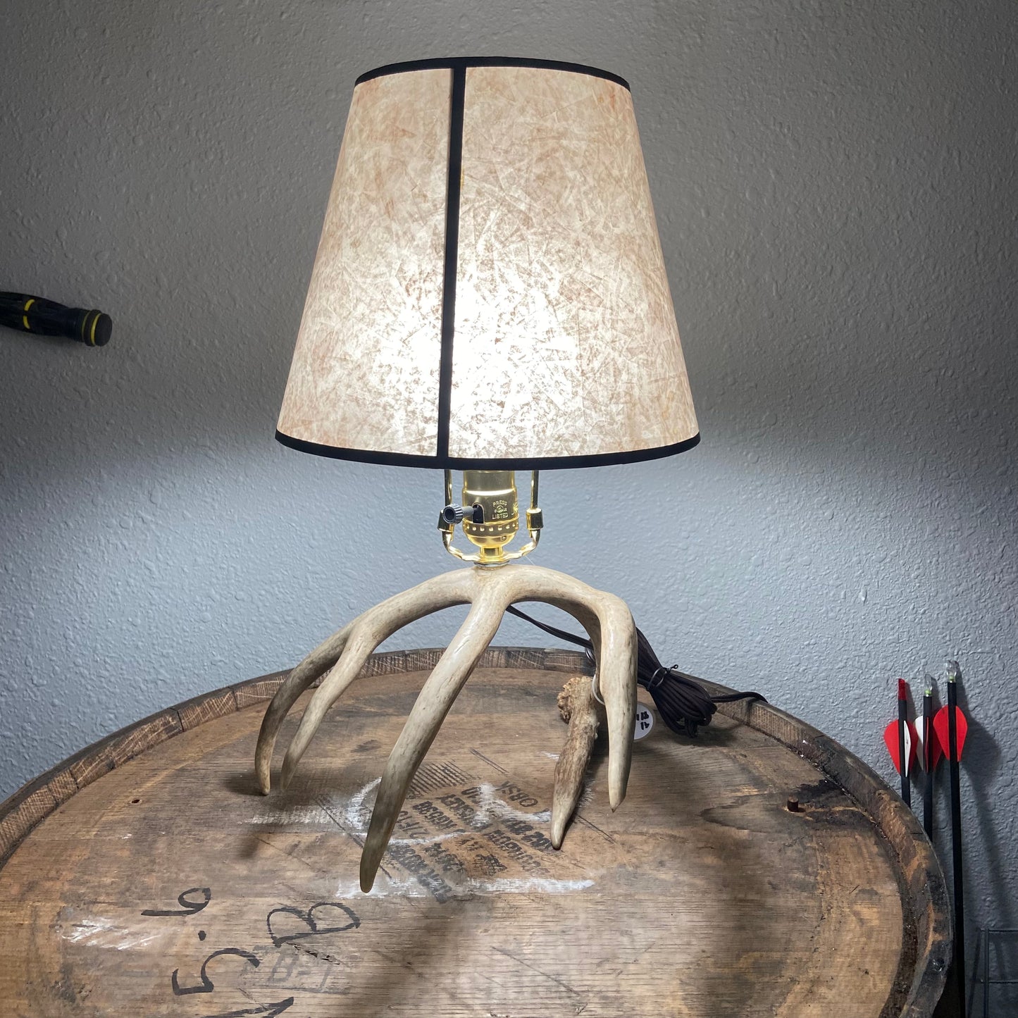 Real Antler Lamp